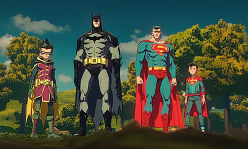动漫电影《蝙蝠侠和超人：超凡双子之战》解说文案